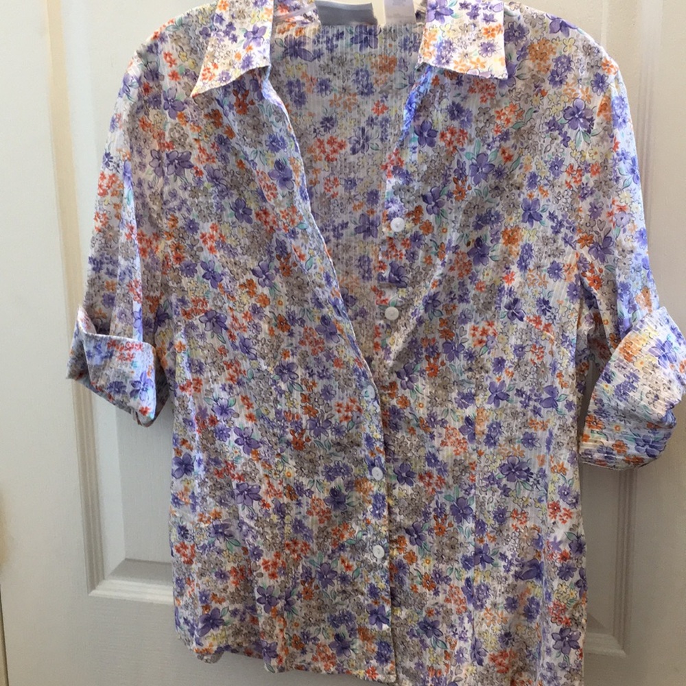 FINAL MARKDOWN Summery Alfred dunner blouse 8